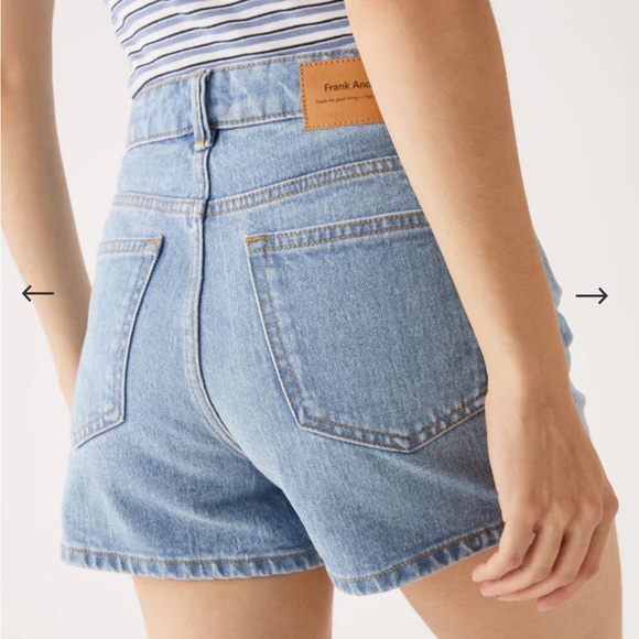 Frank and Oak Stevie Short in Black - Picture 5 of 6